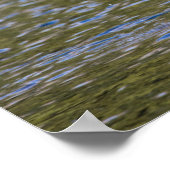 モース食べ物を与えズのモンタナ氷河の国立公園 ポスター (角)