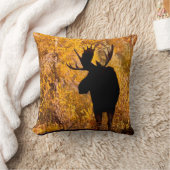 モース（アルケス・アルケス）黄金の柳の牛2 クッション (ブランケット)