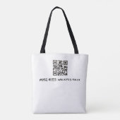 モーズはウォークズトートバッグを行く トートバッグ (裏面)