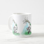 モーズイースターリリー コーヒーマグカップ (正面左)