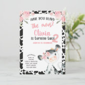 モーズカウガール誕生日招待状を聞いた。 招待状 (スタンド正面)