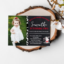 モーズカウレッドファームの誕生日 招待状