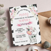 モーズカウーの1歳の誕生日を聞いたことがあるか 招待状