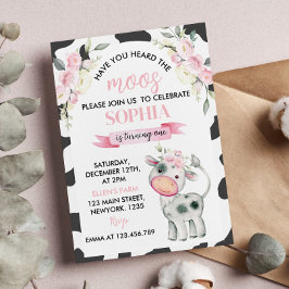 モーズカウーの1歳の誕生日を聞いたことがあるか 招待状