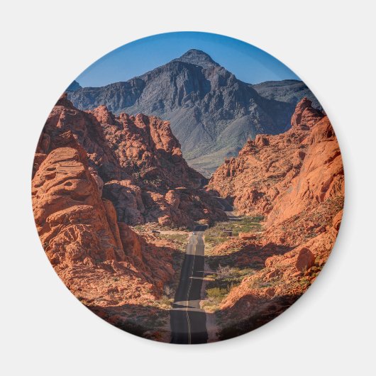 モーズタンクロード – ファイアバレー – ネバダ マグネット (正面)