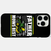 モーズ最高のロンおもしろいモーアアメリカ国旗Fa神父 Case-Mate iPhoneケース (裏面 (横))
