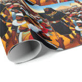 モーセがエジプトの人々を巻き付ける紙 ラッピングペーパー (ロールコーナー)