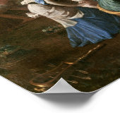 モーセが水から救い出された， 1647 ポスター (角)