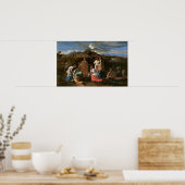 モーセが水から救い出された， 1647 ポスター (キッチン)