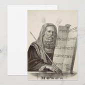 モーセが法の石板を持って シーズンカード (正面/裏面)