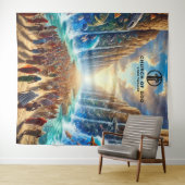 モーセが海を分ける タペストリー (インサイチュ(横))