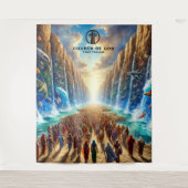 モーセが海を分ける タペストリー (正面)