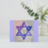 モーセとタブレットとダビデの星。 ポストカード (スタンド正面)
