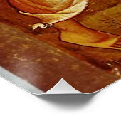 モーセとブッシュ正教会のキリスト教のアイコン ポスター (コーナー)