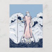 モーセと別れの海 ポストカード (正面)