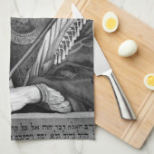 『モーセと十戒』キッチンタオル キッチンタオル (四つ折り)