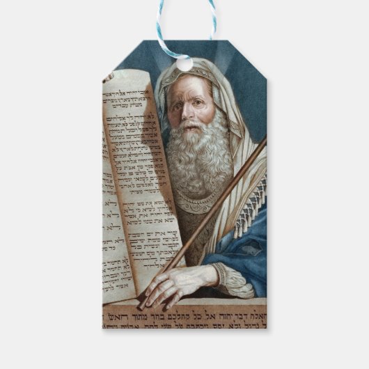 モーセと十戒 ギフトタグ (正面)