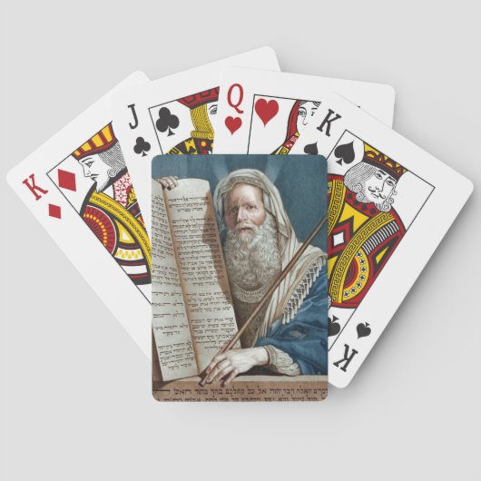 モーセと十戒 トランプ (裏面)