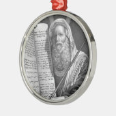 モーセと十戒 メタルオーナメント (左)