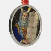 モーセと十戒 メタルオーナメント (右)