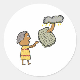 モーセと十戒 ラウンドシール