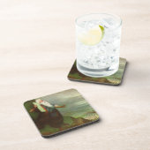 モーセと十戒、ヴィンテージ宗教 コースター (右側)