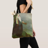 モーセと十戒、ヴィンテージ宗教 トートバッグ (クローズアップ)