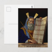 モーセと法の板 ポストカード (正面/裏面)