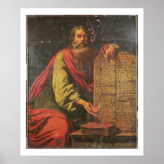 モーセと法の錠剤 ポスター (正面)