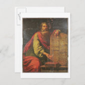 モーセと法の錠剤 ポストカード (正面/裏面)