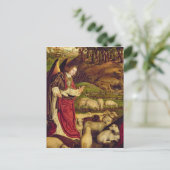 モーセと燃えている茂みの試練 ポストカード (スタンド正面)