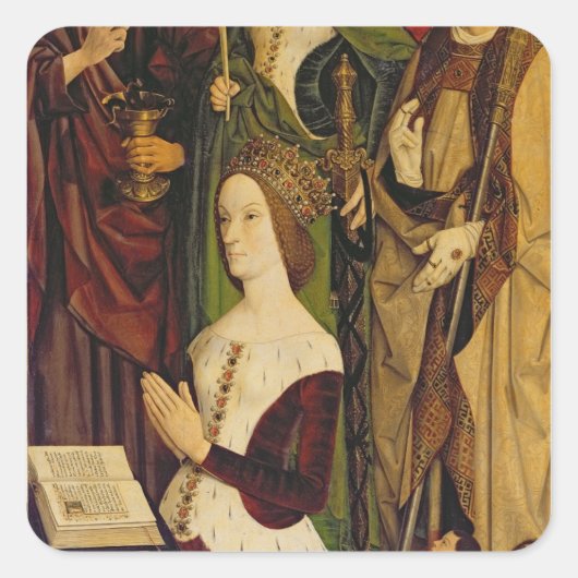 モーセと燃えるブッシュの三部作 スクエアシール (正面)