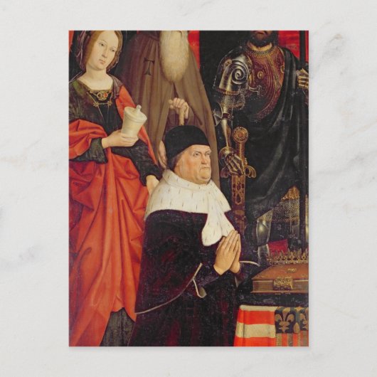 モーセと燃えるブッシュの三部作 ポストカード (正面)