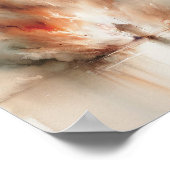 モーセと燃えるブッシュ – デジタルスケッチ ポスター (角)