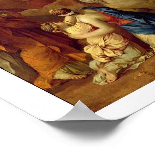 モーセとBrazen Serpent, c.1653-54 (caの油) ポスター (角)