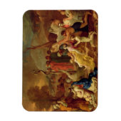 モーセとBrazen Serpent, c.1653-54 (caの油) マグネット (縦)