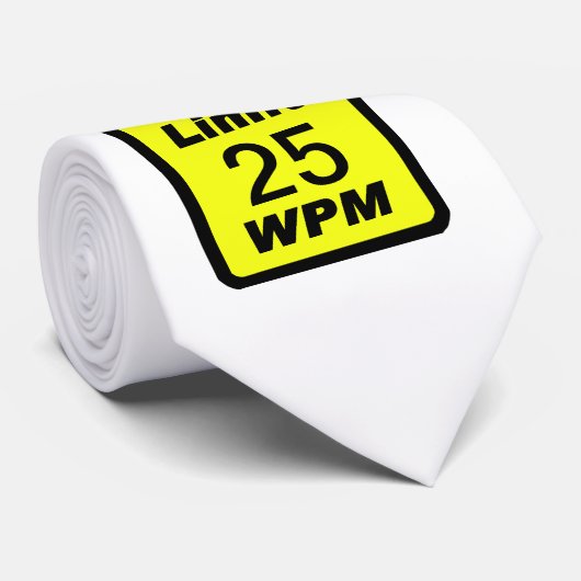 モーセのコードスピードリミットネクカスタマイズタイクだ! ネクタイ (ロール)