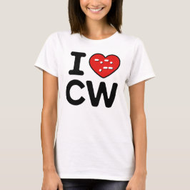 モーセのコードラブ – CWささやき波 Tシャツ