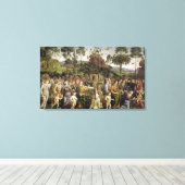 モーセの旅， c.1481-83 キャンバスプリント (インサイチュ (ウッドフロア))