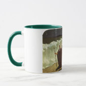 モーセの紅海渡り、ヴィンテージ宗教 マグカップ (左)