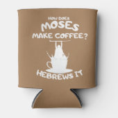 モーセはコーヒーを作るか。ヘブル・イット・マグ 缶クーラー (正面)