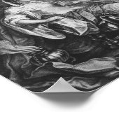 モーセはパロアの娘に持ち込んだ, c.1752 ポスター (角)