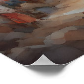 モーセは別れて乾いた紅海を渡る ポスター (角)