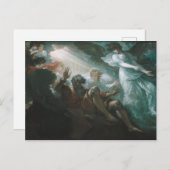 モーセは約束の地を示した ポストカード (正面/裏面)