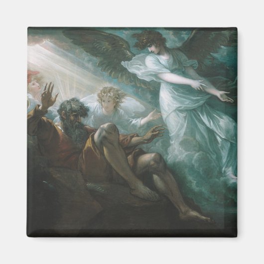 モーセは約束の地を示した マグネット (正面)