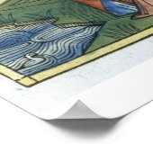 モーセは27 18-23という数字でジョシュアに手を置く。 ポスター (角)