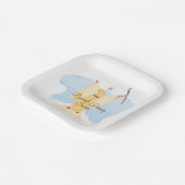 モーセスザレッドシーパスソーバーシーダーを横断 ペーパープレート (傾斜あり)