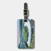 モーセルカルモントループブレムサンセットリバーサミナリー ラゲッジタグ (正面縦)