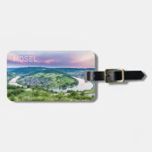 モーセルループサンセットクロエフパノラマドイツ ラゲッジタグ (正面横)