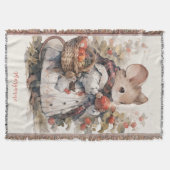 モーセ恋しく思イビアトリックスポッタースタイルブランケット スローブランケット (正面)